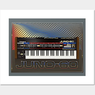 Juno 60 analog polysynth Posters and Art